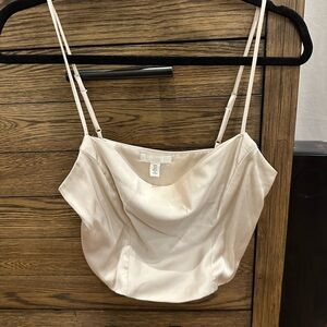 Elegant Cream Women's Top